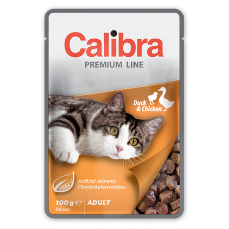 Hrana Umeda - Calibra Cat Pouch Rata si pui in sos, 100 g