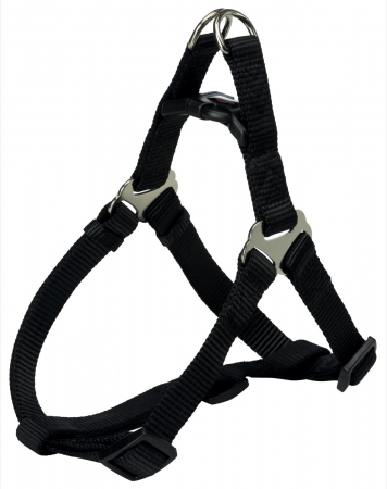 Hamuri, Lese si Zgarzi - Ham Premium pentru caini S: 40-50 cm/15 mm Negru