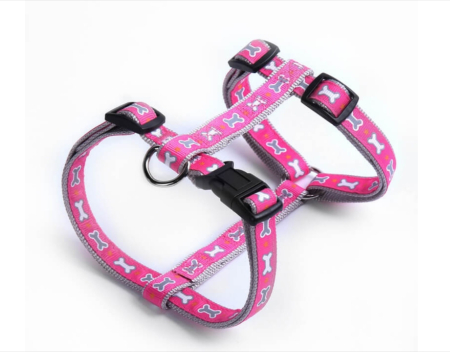 Hamuri, Lese si Zgarzi - Ham nylon Record - Decor os - XS 20-35 cm - Roz