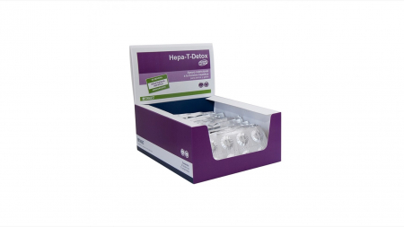 Afectiuni Hepatice - Hepa-T-Detox, blister - 10 Tablete