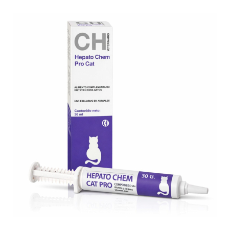 Caini - Hepato Chem Pro Cat - supliment nutritional pentru pisici - 30 ml