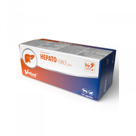 Afectiuni Hepatice - Hepato force Plus - Vet Food, 120 capsule