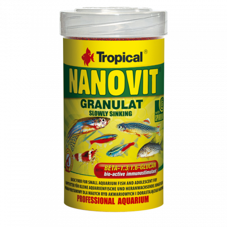 Hrana Pesti - MIKRO-VIT NANOVIT granulat Tropical Fish, 10g