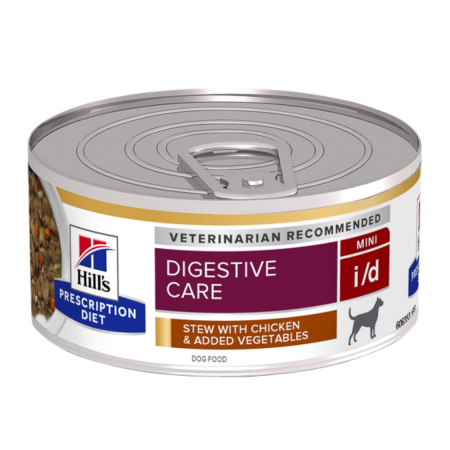 Diete veterinare caini - Hill's PD Canine i/d Chicken & Vegetables Stew 156 g