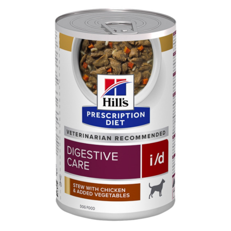 Diete veterinare caini - Hill's PD Canine i/d Chicken & Vegetables Stew 354 g