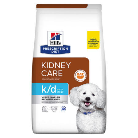 Diete veterinare caini - Hill's PD Canine k/d Early Stage 1.5 kg