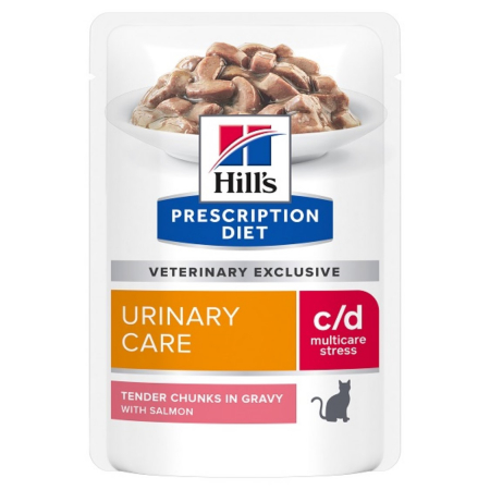 Pisici - Hill's PD Feline c/d Stress Somon 85 g