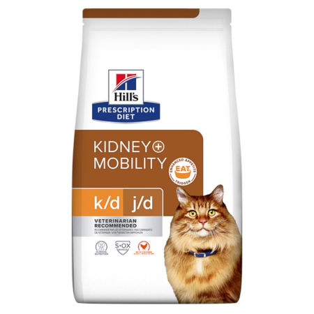 Pisici - Hill's PD Feline k/d + Mobility 3 kg