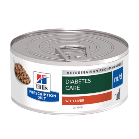 Pisici - Hill's PD Feline m/d, Diabetes Care, 156 g