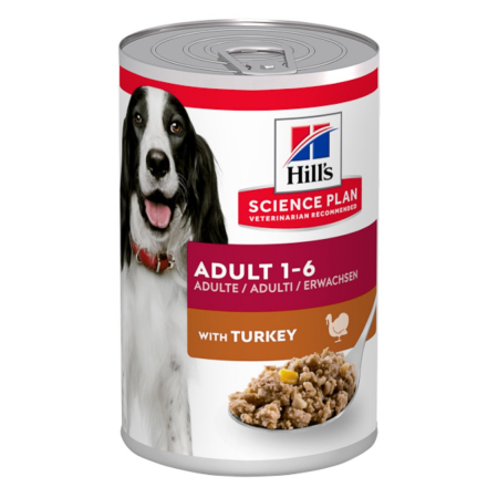 Caini - Hill's SP Canine Adult Turkey 370 g