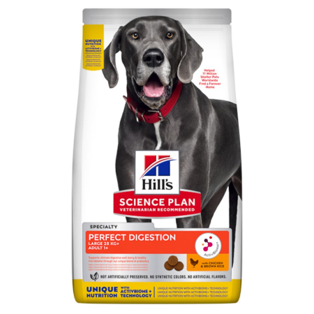 Caini - Hill's SP Canine Adult Perfect Digestion Large Breed 14 kg