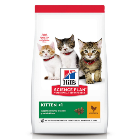 Pisici - Hill's SP Feline Kitten Chicken 3 kg