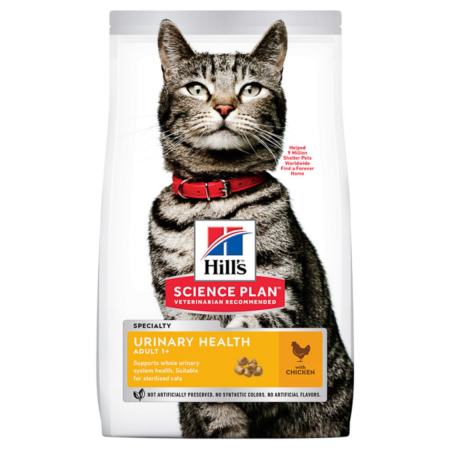 Hrana Uscata Pisici - Hill's SP Feline Adult Urinary Health Chicken 3 kg