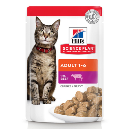 Hrana Umeda - Hill's SP Feline Adult Beef 85 g