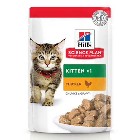 Pisici - Hill's SP Feline Kitten Chicken 85 g