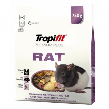 Hrana Rozatoare - Hrana pentru sobolani Tropifit Premium Plus Rat , 750g
