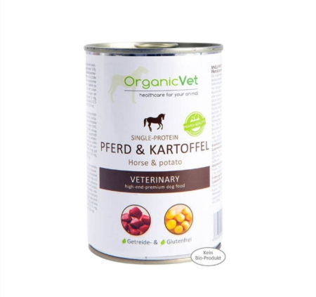 campanie royal saci adult - Hrana umeda caini, OrganicVet Veterinary Single Protein - Cal - 400g