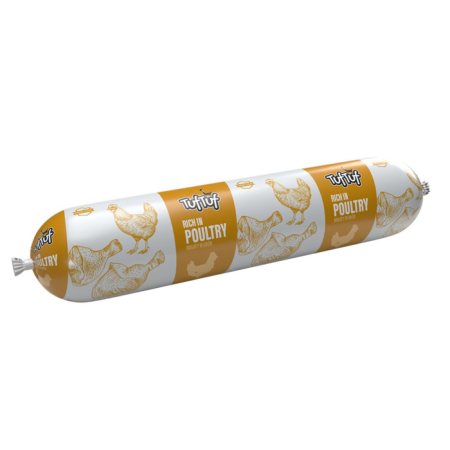 Hrana Umeda Caini - Hrana umeda caini, TUF TUF SALAM PT CAINI, CARNE DE PUI- 900G