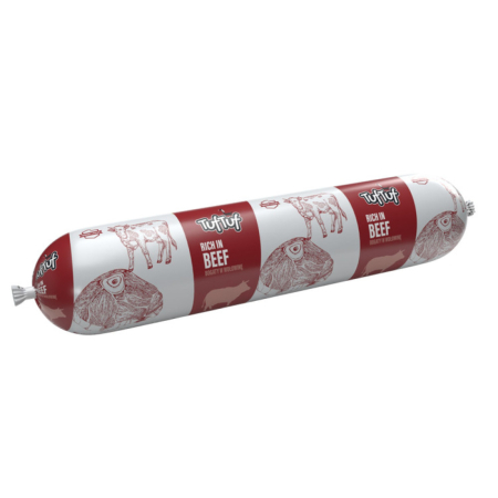 Hrana Umeda Caini - Hrana umeda caini, TUF TUF SALAM PT CAINI, CARNE DE VITA- 900G