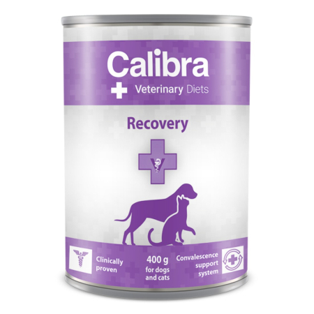 Diete veterinare caini - Hrana umeda dietetica pentru pisici Calibra VD Dog & Cat Can Recovery 400 g