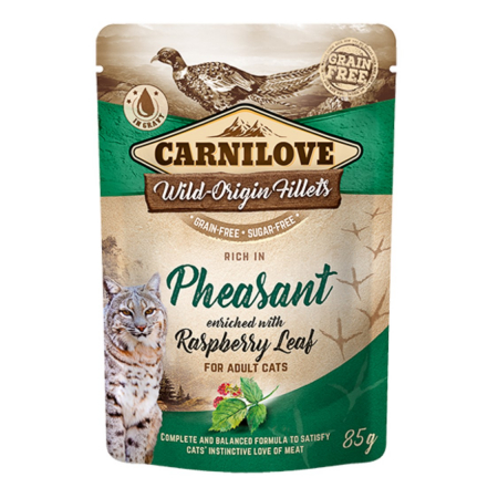 Hrana Umeda - Hrana Umeda pentru pisici Carnilove cu Fazan, 1x85 g