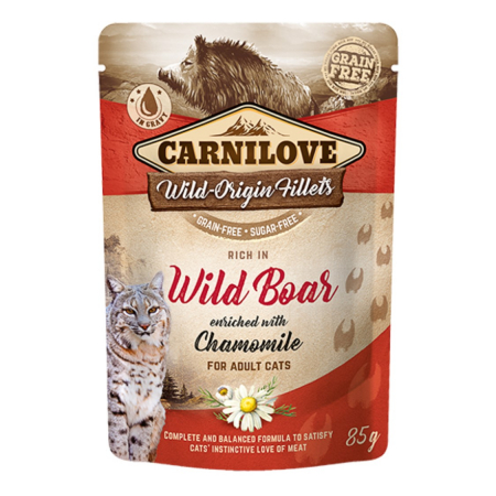 Hrana Umeda - Hrana Umeda pentru pisici Carnilove cu Mistret, 1x85 g
