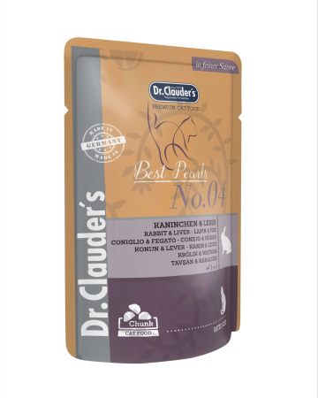 Hrana Umeda - Hrana umeda pisica cu iepure si ficat Dr Clauder, 100 g