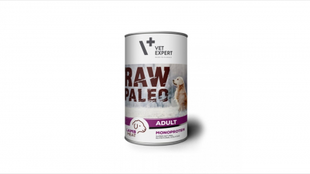 Caini - Hrana umeda, RAW PALEO Light, adult, miel, 400 g