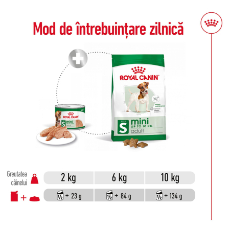 Conserva hrana umeda caini, Royal Canin Mini Adult Loaf, 195G [5]