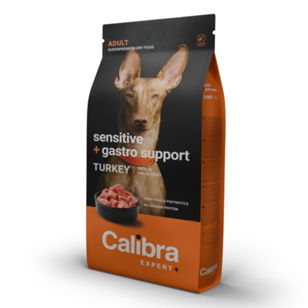 campanie royal saci adult - Hrana uscata caini, Calibra Dog Expert+ Adult Sensitive & Gastro Support 750 g