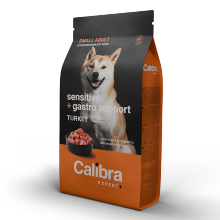 campanie royal saci adult - Hrana uscata caini, Calibra Dog Expert+ Adult Small Sensitive & Gastro Support 400 g