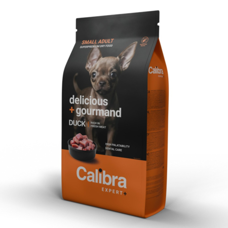 Hrana Uscata Caini - Hrana uscata caini, Calibra Dog Expert+ Adult Small Delicious & Gourmand 1.5 kg