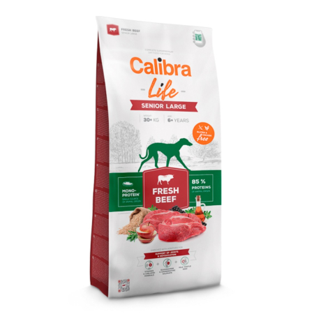 campanie royal saci adult - Hrana uscata caini, Calibra Dog Life Senior Large Fresh Beef 2,5 kg