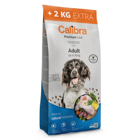 campanie royal saci adult - Hrana uscata caini, Calibra Dog Premium Line Adult 12+2 kg