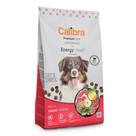 campanie royal saci adult - Hrana uscata caini, Calibra Dog Premium Line Energy Beef 3 kg