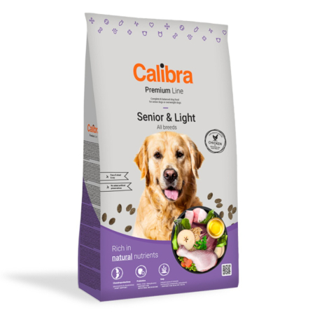 campanie royal saci adult - Hrana uscata caini, Calibra Dog Premium Line Senior & Light 12 kg