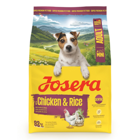 Hrana Uscata Caini - Hrana uscata caini, Josera Mini Adult with Chicken & Rice 3 kg