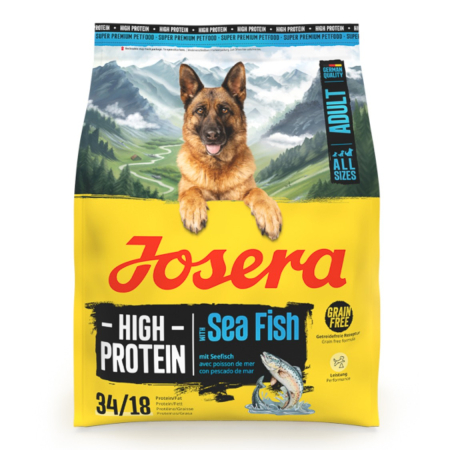Hrana Uscata Caini - Hrana uscata caini, Josera Adult High Protein with Sea Fish 5x900 g