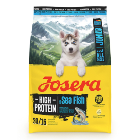 Hrana Uscata Caini - Hrana uscata caini junior, Josera Junior High Protein with Sea Fish 3 kg