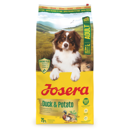 Hrana Uscata Caini - Hrana uscata caini, Josera Adult with Duck & Potato 12.5 kg