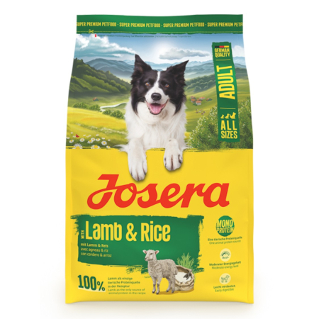 Hrana Uscata Caini - Hrana uscata caini, Josera Adult with Lamb & Rice 3 kg