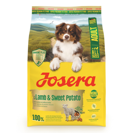 Hrana Uscata Caini - Hrana uscata caini, Josera Adult with Lamb & Sweet Potato 3 kg