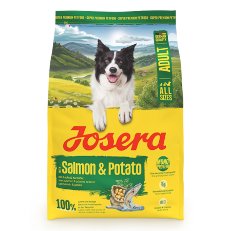 Hrana Uscata Caini - Hrana uscata caini, Josera Adult with Salmon & Potato 3 kg