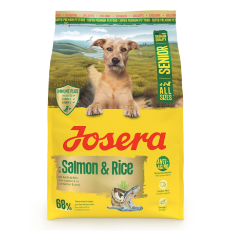 Hrana Uscata Caini - Hrana uscata caini, Josera Senior with Salmon & Rice 3 kg