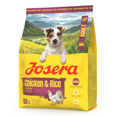 Caini - Hrana uscata caini, Josera Mini Adult with Chicken & Rice 5 x 900 g