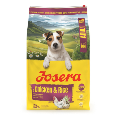 Hrana Uscata Caini - Hrana uscata caini, Josera Mini Adult with Chicken & Rice 10 kg (MiniWell)
