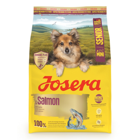 Hrana Uscata Caini - Hrana uscata caini, Josera Mini Senior Salmon 3 kg