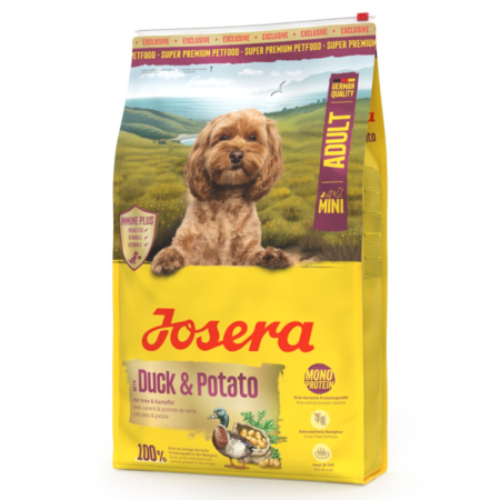 Hrana Uscata Caini - Hrana uscata caini, Josera Mini Adult with Duck & Potato 10 kg