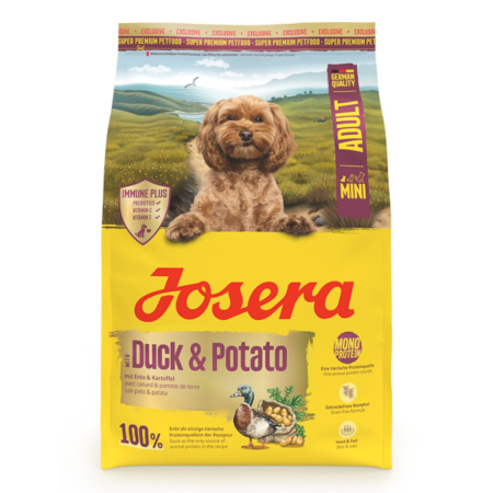 Hrana Uscata Caini - Hrana uscata caini, Josera Mini Adult with Duck & Potato 3 kg