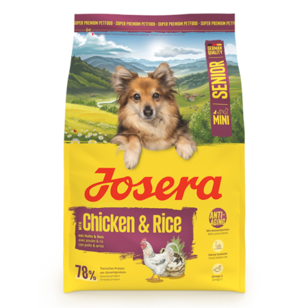 Hrana Uscata Caini - Hrana uscata caini, Josera Mini Senior Chicken & Rice 3 kg